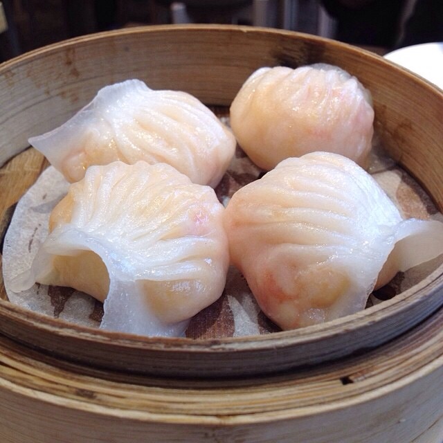 prawn dumpling