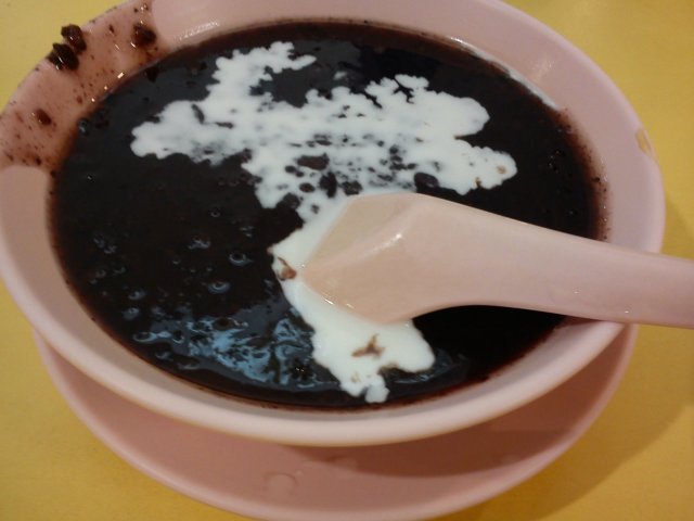Black Glutinous Rice Soup