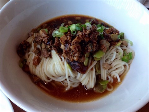 "zha jiang" noodles (minced meat)