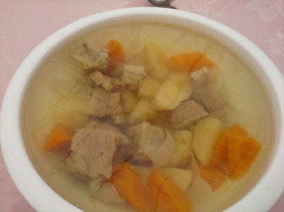 Dish 1 Carrot and Pork Rib soup