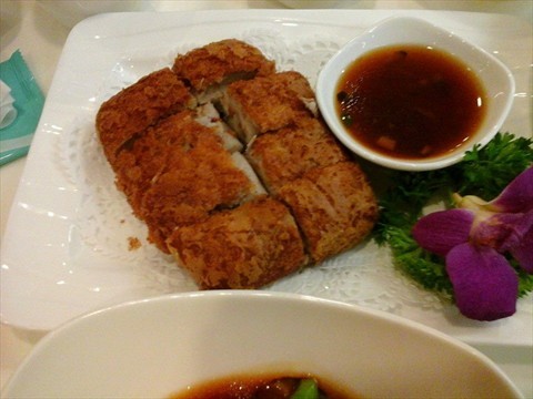 Deep Fried Duck with Yam