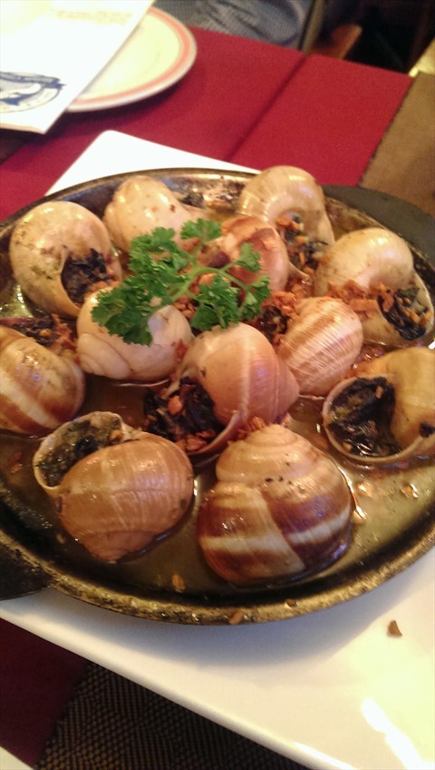 Escargots in Garlic Butter