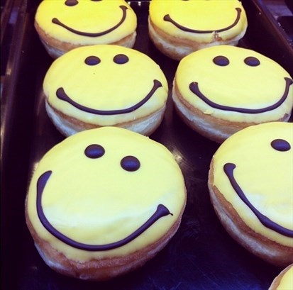 Smiley donut