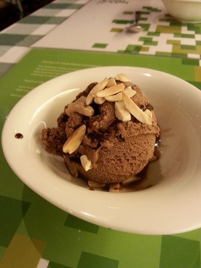 Chocolate Nuts Ice Cream