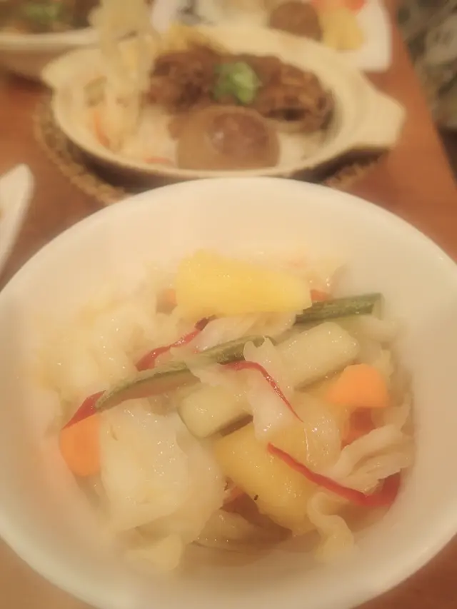 side dishes, crunchy vege