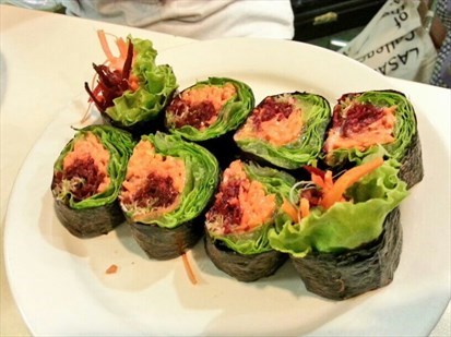Organic Vegetable Sushi Roll