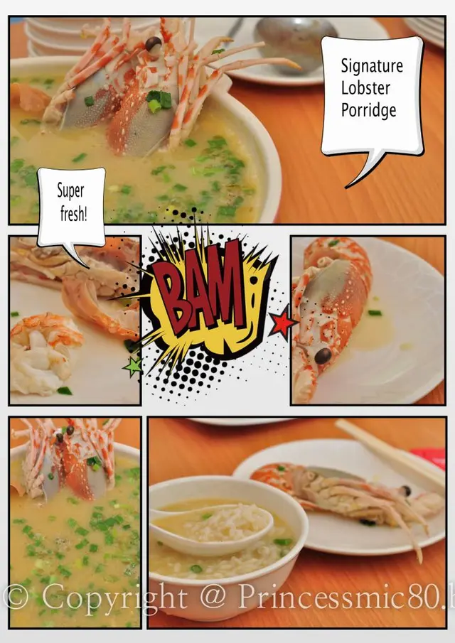 signature Lobster porridge