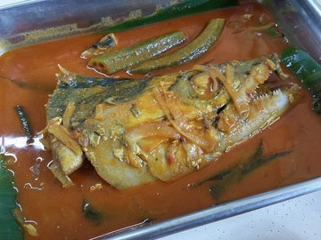 curry fish head