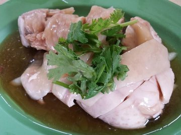white cut chicken