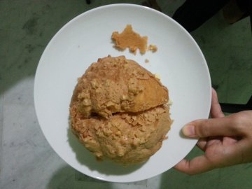 Almond Milk Powder Bun 
