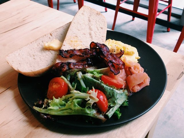 Eggs on Toast + Smoked Salmon