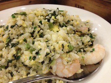 Fried Rice with Shrimp, Preserved Vegetables and Egg