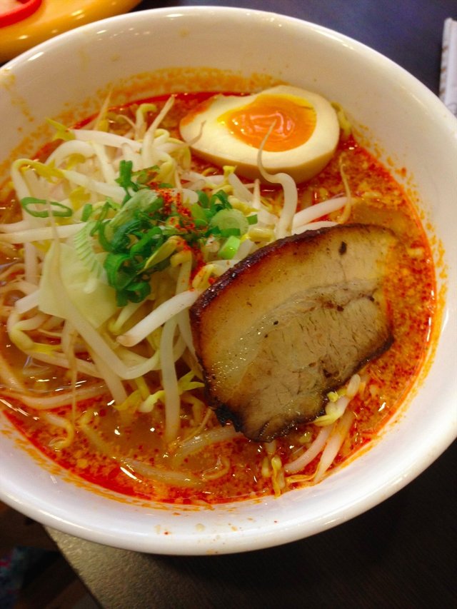 Garlicky Spicy Ramen from Miyamoto