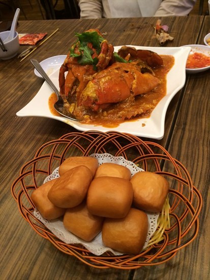 Chilli Crab With Buns