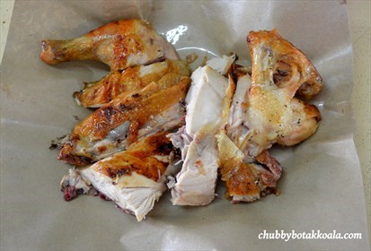 Manok de Balamban (roasted chicken)