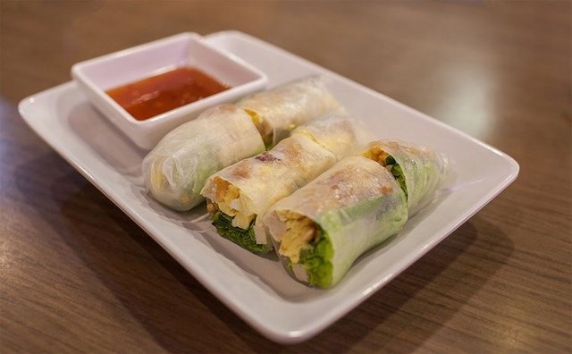 Thai-Style Garden Roll