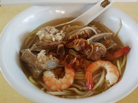 Wen Wen Pork Rib Big Prawn Mee