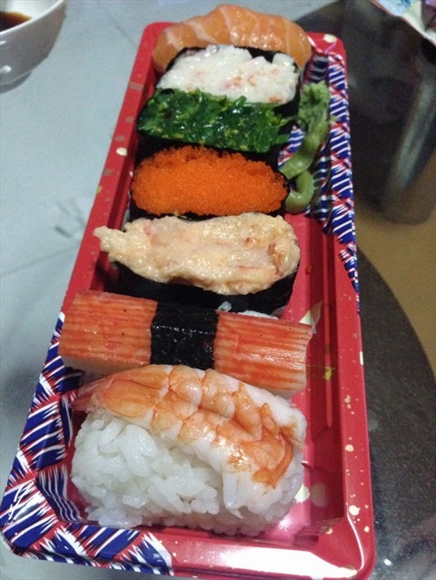 sushis for quick fix dinner
