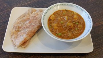 Keema Mutton with cheppati