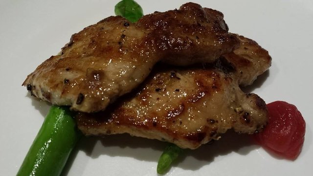 pan-fried spanish kurobuta