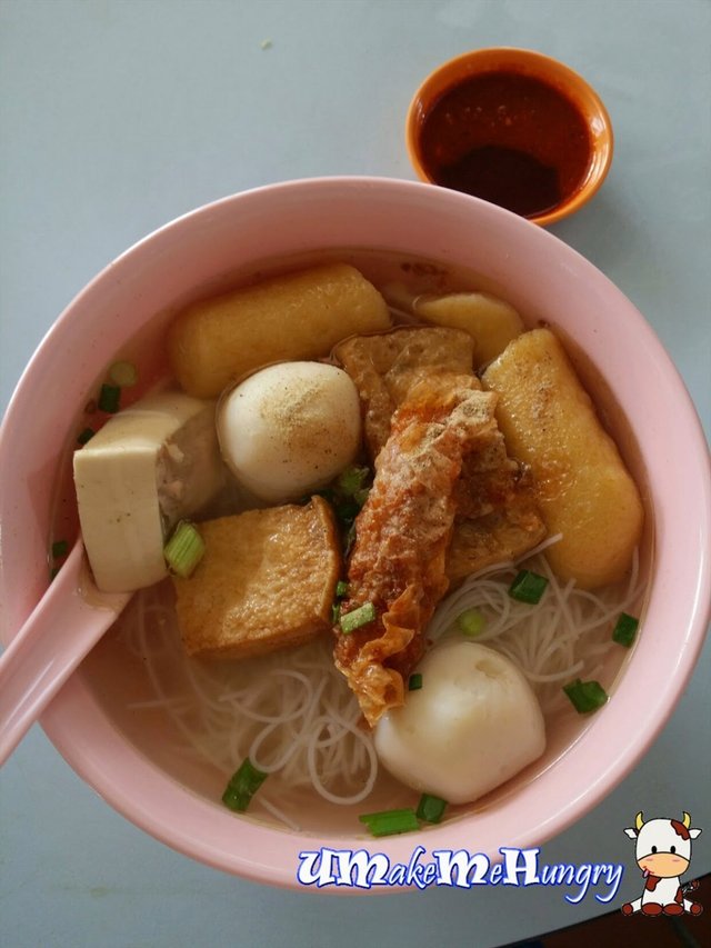 Yong Tau Foo Soup - $3.50
