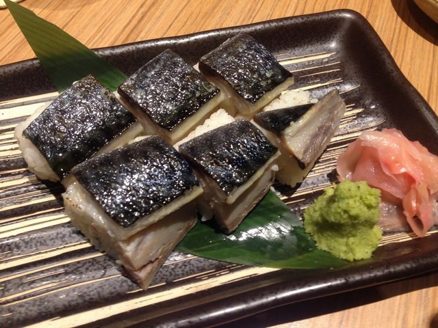 Broiled Pressed Mackerel
