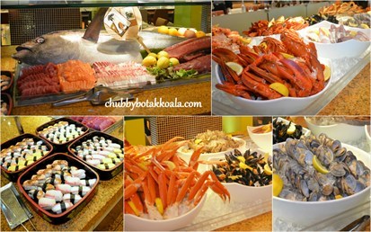 Sushi, Sashimi and Cold Seafood Selection