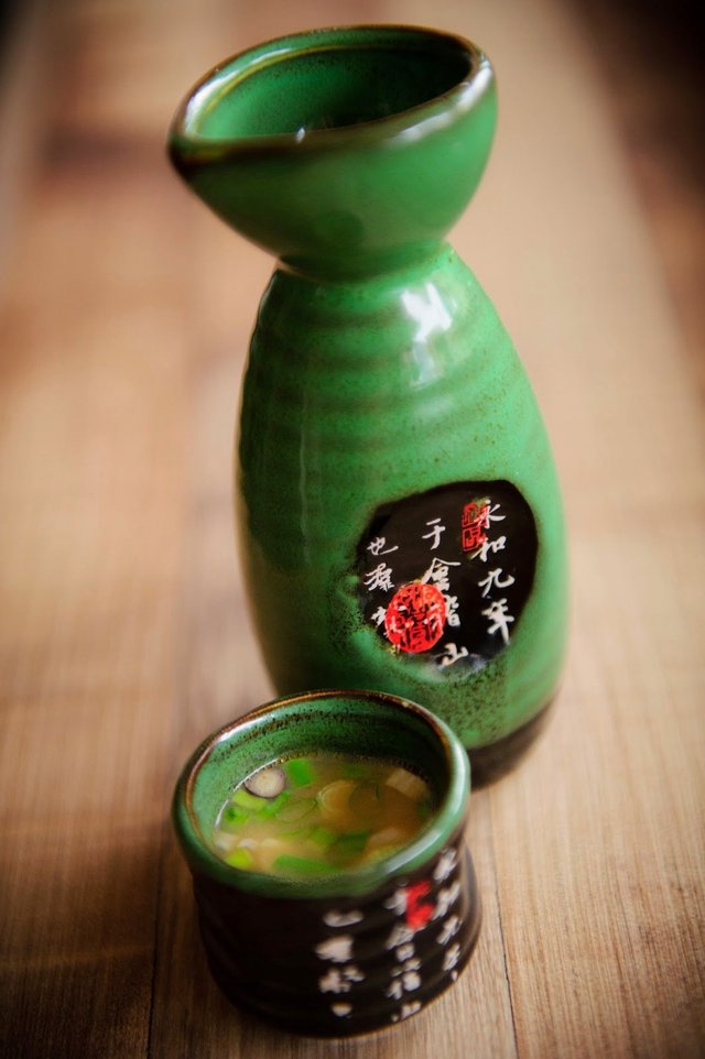 Miso Soup with Sake