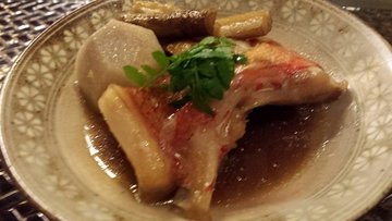 #4 braised kinki (expensive japanese fish)