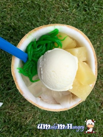 Traditional Thai Coconut Ice Cream