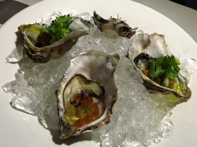 fin de claire & some pacific oysters