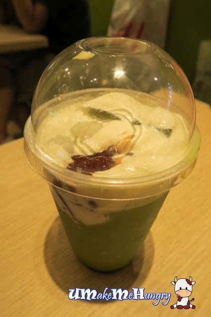 Maccha Shiratama & Azuki Beans Latte - $6.90 (Large)