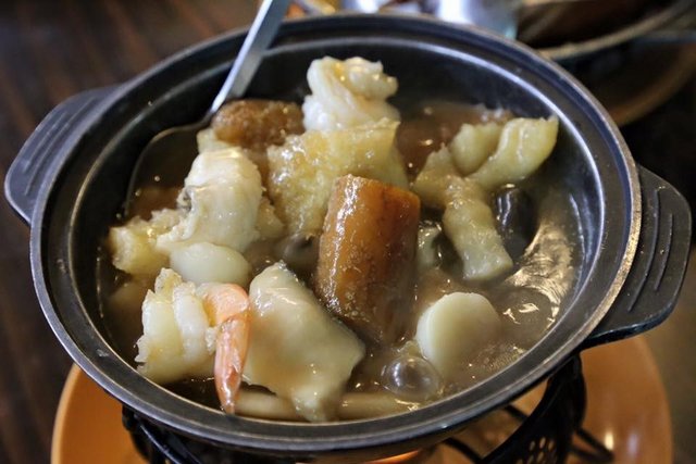 sea cucumber seafood treasures pot