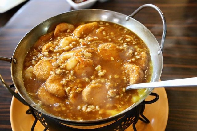 spicy minced pork tofu