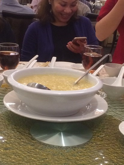 Braised Four Treasure Soup with Crab Meat in Beijing Style