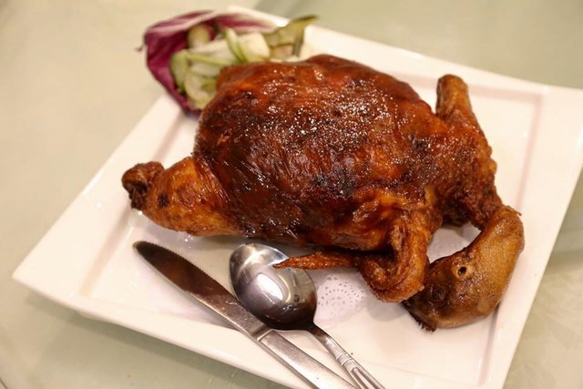 roast chicken with stuffing