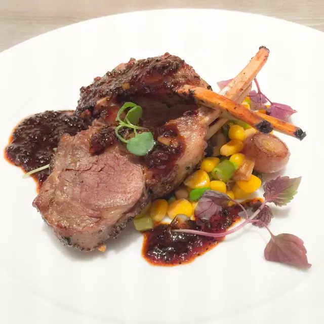 Pan seared Lamb Chop
