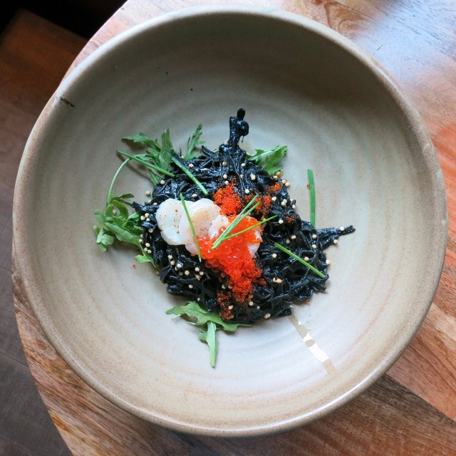 Squid Ink Tagliatelle
