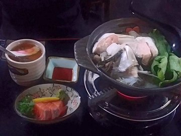 Salmon Cheek & Vegetables Hotpot