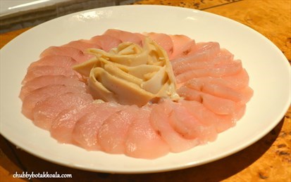 Sliced Abalone and Hiramasa