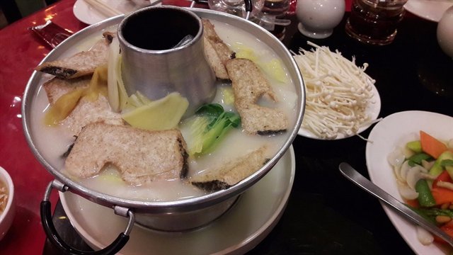Charcoal Fish Head Steamboat