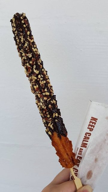 Dark Chocolate Almond Churros