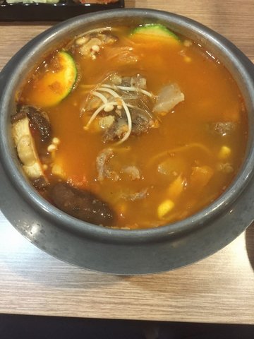 Kimchi Braised Oxtail and Tendon