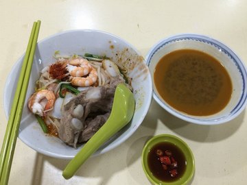 Bak Kut Prawn Guo Tiao dry version 