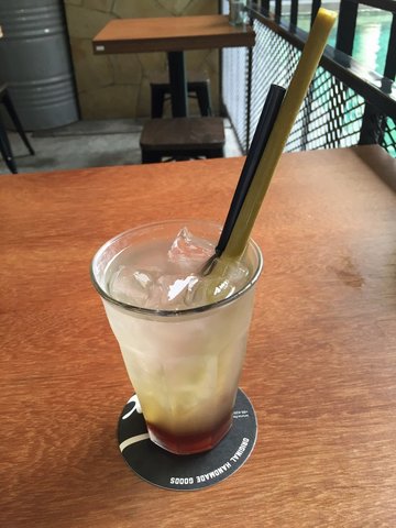 Iced Lemongrass Gula Melaka