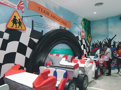 Racing Car Party Room