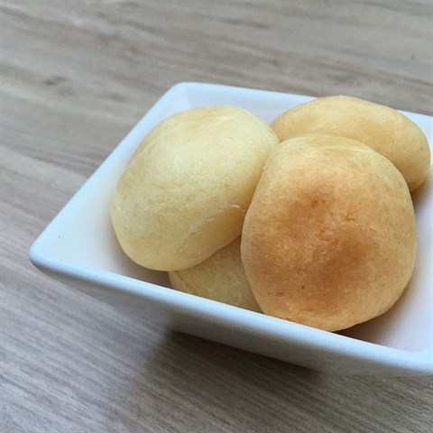 Chewy  textured  mochi-like  bread