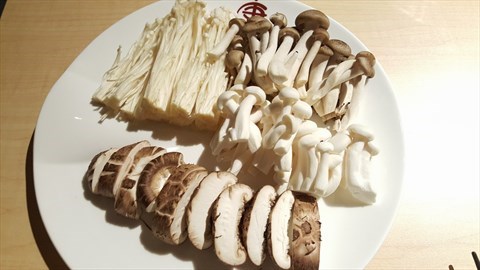 Assorted Mushrooms Platter
