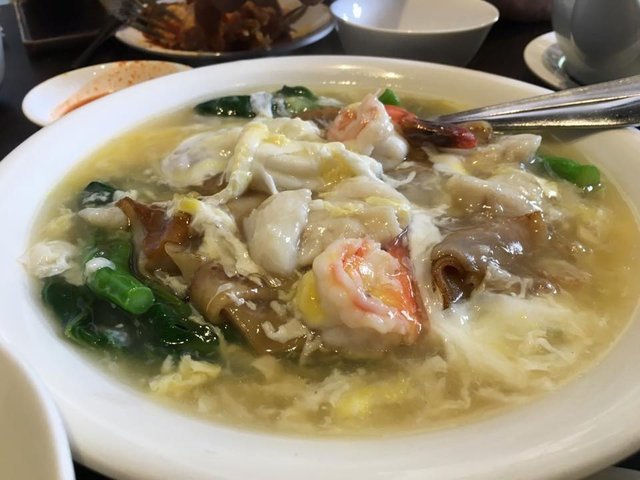 seafood hor fun 杂锦河粉