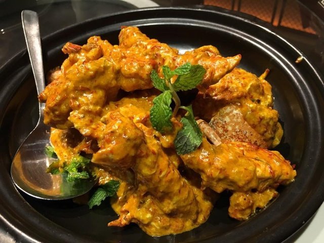 thai lemongrass chilli lobster